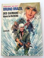 Bruno Brazil Des caïmans dans la rizière EO 1975, Boeken, Stripverhalen, Gelezen, Ophalen of Verzenden, Eén stripboek, Vance
