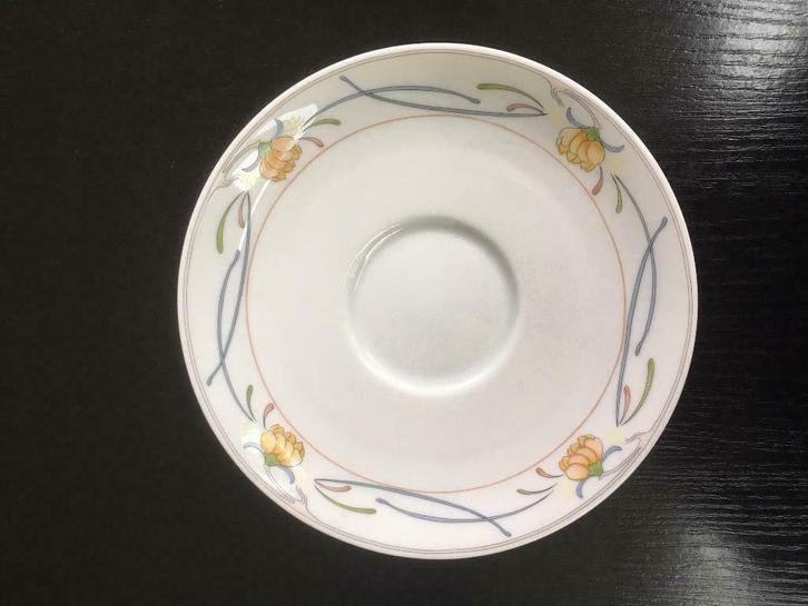 Apilco porcelaine France - décor DIVA - création B Frappier, Huis en Inrichting, Keuken | Servies, Nieuw, Bord(en), Overige stijlen