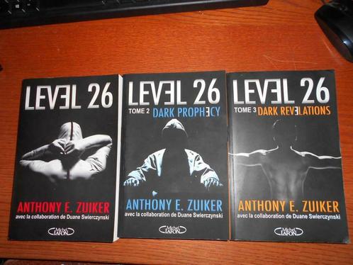 Trilogie Level 26 Anthony E. Zuiker, Livres, Thrillers, Utilisé, Amérique, Enlèvement ou Envoi
