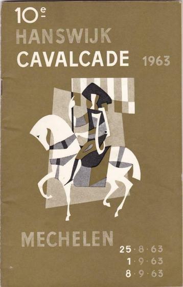 Programmaboekje 10e Hanswijk Cavalcade 1963 Mechelen, Enlèvement ou Envoi, Utilisé, Livre, Christianisme | Catholique