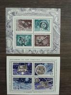 Twee blaadjes Rusland 1970-1971, Postzegels en Munten, Ophalen of Verzenden
