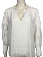 Massimo Dutti blouse - Eur 38, Kleding | Dames, Blouses en Tunieken, Maat 38/40 (M), Wit, Zo goed als nieuw, Massimo Dutti