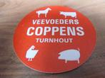 oude sticker turnhout veevoeders coppens, Verzamelen, Nieuw, Verzenden