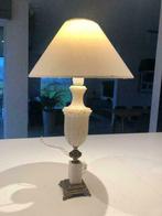 lampadair met marmeren voet, Ophalen, Overige materialen, Gebruikt, 50 tot 75 cm