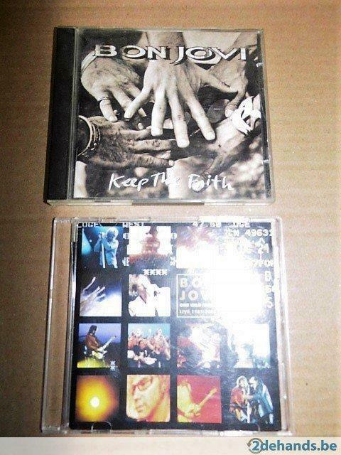2 CD's van Bon Jovi, Cd's en Dvd's, Cd's | Hardrock en Metal, Verzenden
