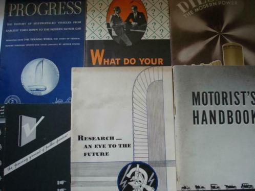 GM General Motors 1930s Brochure Catalogue Prospekt LOT of 6, Livres, Autos | Brochures & Magazines, Utilisé, Chevrolet, Envoi