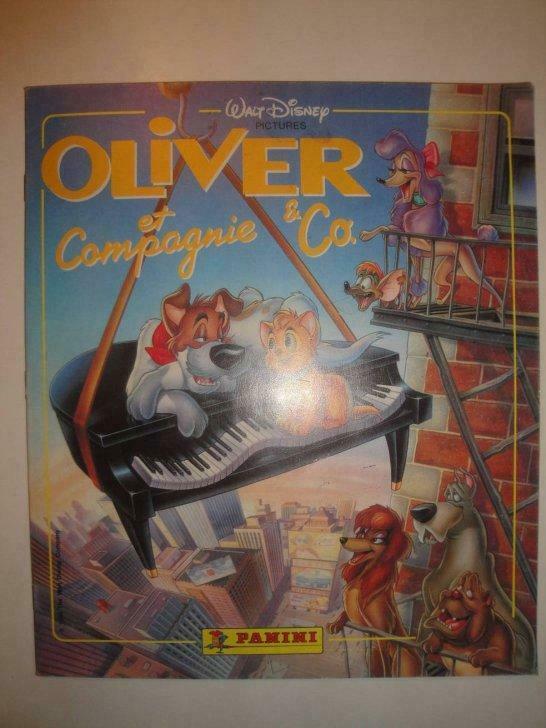 Panini OLIVER en CO, compleet album uit 1988, Hobby en Vrije tijd, Verzamelkaartspellen | Overige, Gebruikt, Ophalen of Verzenden