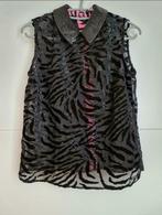 Blouse débardeur noir Guess transparente, Nieuw, Maat 38/40 (M), Ophalen of Verzenden, Guess