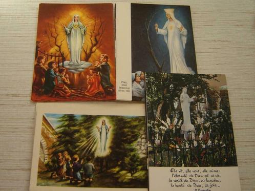 lot de cartes postales religieuses Maria Beauraing, Collections, Cartes postales | Belgique, Non affranchie, Namur, 1960 à 1980