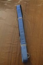 Curli hondenriem blauw L 25 mm x 140 cm, Dieren en Toebehoren, Ophalen of Verzenden, Nieuw, Hondenriem