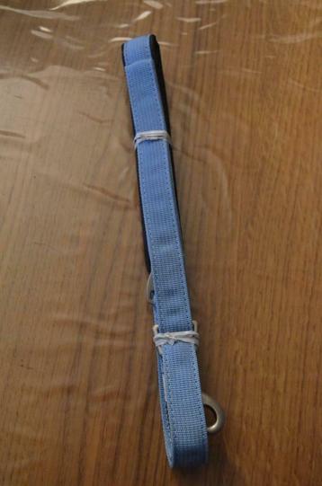 Curli hondenriem blauw L 25 mm x 140 cm, Enlèvement ou Envoi, Neuf, Laisse pour chien