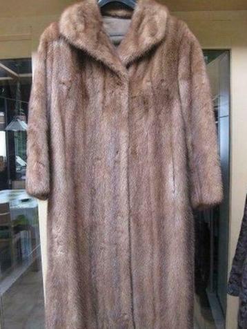 bontjas nertsjassen-fourrures vison, Enlèvement, Comme neuf, Taille 42/44 (L)