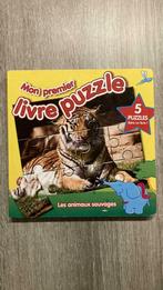 Mon premier livre puzzle - Les animaux sauvages