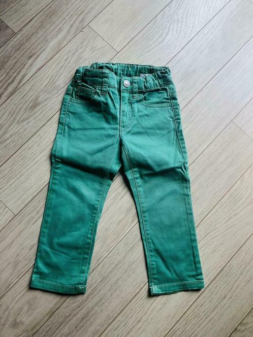 Groen katoenen broekje Benetton, Enfants & Bébés, Vêtements enfant | Taille 92, Utilisé, Envoi