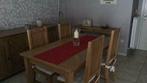 Teak eetkamer, Ophalen, Gebruikt