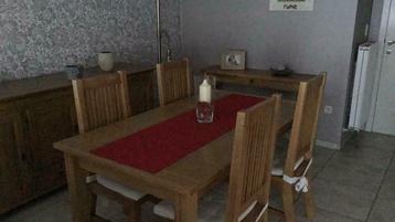 Teak eetkamer, Enlèvement, Utilisé