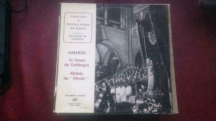 Haendel - concert a notre dame de paris, Cd's en Dvd's, Vinyl | Klassiek, Ophalen of Verzenden