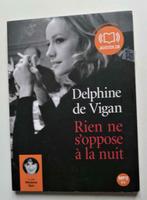 Rien ne s'oppose à la nuit, Delphine De Vigan - livre audio, Utilisé, Enlèvement ou Envoi
