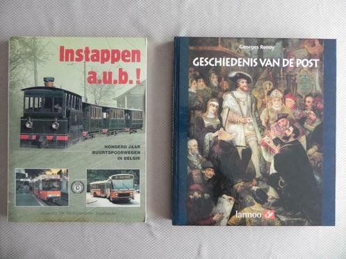 2 boeken over de Buurtspoorwegen en de Post., Boeken, Geschiedenis | Nationaal, Zo goed als nieuw, Ophalen