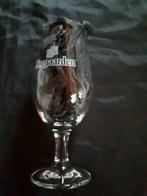 Hoegaarden klein glas op poot, Verzamelen, Biermerken, Ophalen of Verzenden