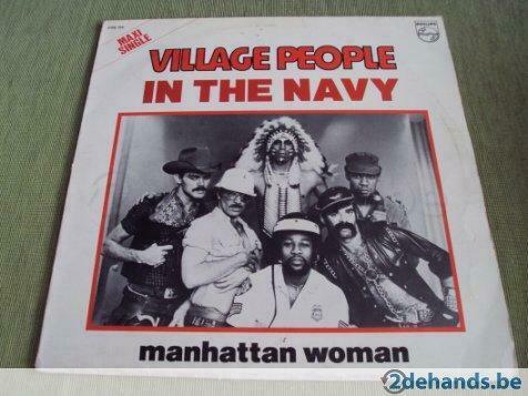 village people in the navy!!!!, CD & DVD, Vinyles | Pop, Utilisé, Enlèvement ou Envoi