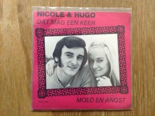 single nicole & hugo, CD & DVD, Vinyles Singles, Single, En néerlandais, 7 pouces, Enlèvement ou Envoi