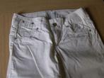 broek wit glinsters pimkie - taille 33 cm d32/esp34/f34/i38, Vêtements | Femmes, Culottes & Pantalons, Porté, Pimkie, Envoi, Blanc