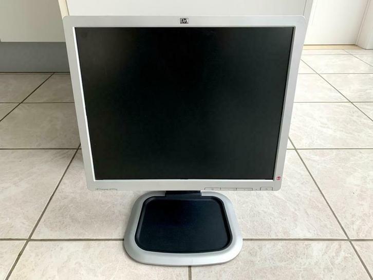 HP Compaq LA1951g, Informatique & Logiciels, Moniteurs, Comme neuf, DVI, VGA, Rotatif, Inclinable, Enlèvement