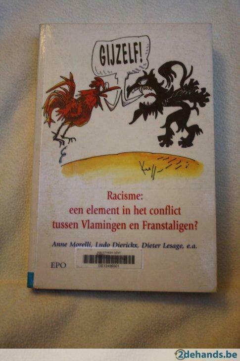 Racisme : een element in het conflict tussen Vlamingen en..., Boeken, Politiek en Maatschappij, Gelezen, Ophalen of Verzenden