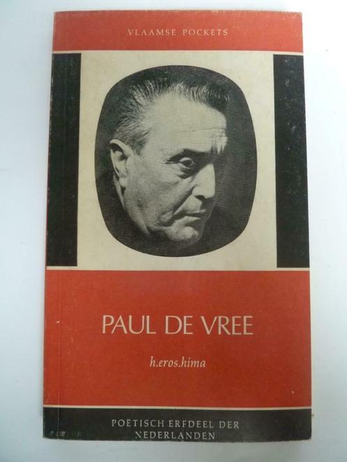 h.eros.hima, Paul De Vree, 1965, 1e druk, Boeken, Gedichten en Poëzie, Zo goed als nieuw, Eén auteur, Ophalen of Verzenden