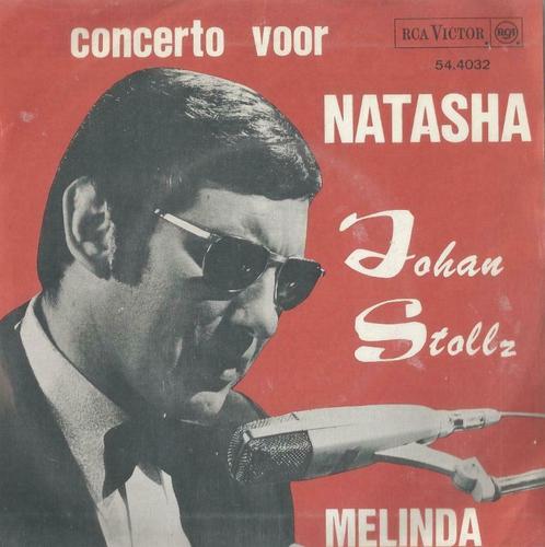 Johan Stollz – Concerto voor Natasha / Melinda - Single, Cd's en Dvd's, Vinyl Singles, Gebruikt, Single, Nederlandstalig, 7 inch