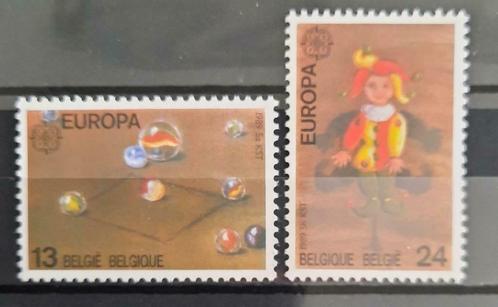 Belgique : COB 2323/24 ** Europe 1989., Timbres & Monnaies, Timbres | Europe | Belgique, Non oblitéré, Timbre-poste, Europe, Sans timbre