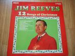 JIM REEVES(12 SONGS OF CRISTMAS), 1960 tot 1980, Gebruikt, Ophalen of Verzenden
