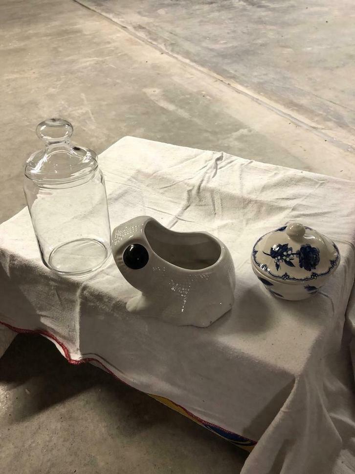 Decoratieset onderleggers, Antiek en Kunst, Curiosa en Brocante, Ophalen of Verzenden