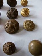 Boutons MILITAIRES anciens en cuivre pour collectionneurs, Collections, Objets militaires | Général, Emblème ou Badge, Marine