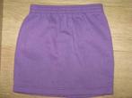 Jupe violette en tissu pull, taille 122-128, Comme neuf, Fille, Robe ou Jupe, Enlèvement ou Envoi