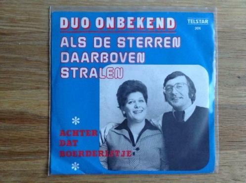 single duo onbekend, Cd's en Dvd's, Vinyl Singles, Single, Nederlandstalig, 7 inch, Ophalen of Verzenden