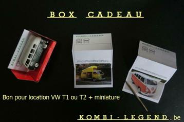 Bon Cadeau VW Van Combi bus T1 ou T2 Westfalia / California