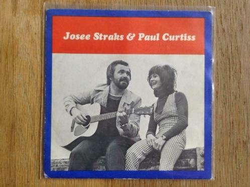 single josee straks & paul curtiss, CD & DVD, Vinyles Singles, Single, En néerlandais, 7 pouces, Enlèvement ou Envoi