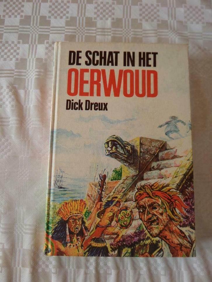 Boek 'De schat in het oerwoud', Boeken, Historische romans, Gelezen, Ophalen of Verzenden