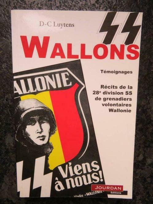 Wallons SS D-C Luytens, Livres, Guerre & Militaire, Utilisé, Enlèvement ou Envoi
