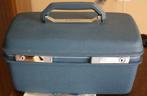 beautycase Samsonite, Blauw, Gebruikt, Met spiegeltje(s), Hardcase