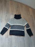 Coltrui met zwart, wit en grijs, Kleding | Dames, Truien en Vesten, Ophalen, Zwart, Maat 46/48 (XL) of groter, Gedragen