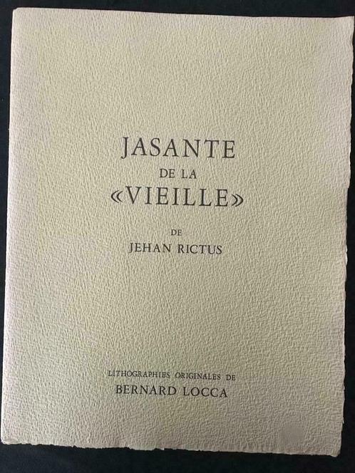 Jasante de la vieille - Jehan Rictus, Antiek en Kunst, Antiek | Boeken en Manuscripten, Verzenden