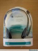 Logitech Adjustable Headset H110, Computers en Software, Pc speakers, Nieuw, Ophalen