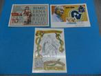 3 Vaticano postzegelkaarten 1981 staat zie foto's., Postzegels en Munten, Postzegels | Europa | Italië, Ophalen of Verzenden, Gestempeld