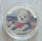 Australia 2018 - Year of the Dog/Pomeranian - Silver Plated, Envoi