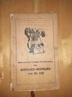 Bernard Moteur W110, Doe-het-zelf en Bouw, Gebruikt, Ophalen of Verzenden, Benzinemotor