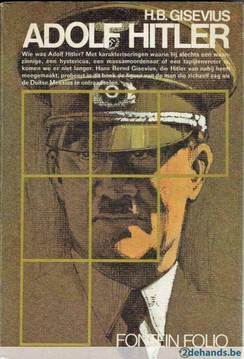 Adolf Hitler. Biografie, Gisevius H.B., Boeken, Oorlog en Militair, Gelezen, Ophalen of Verzenden