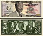 USA 2013 1 Million $ Banknote 'Nelson Mandela' - 'Legends', Postzegels en Munten, Los biljet, Verzenden, Noord-Amerika